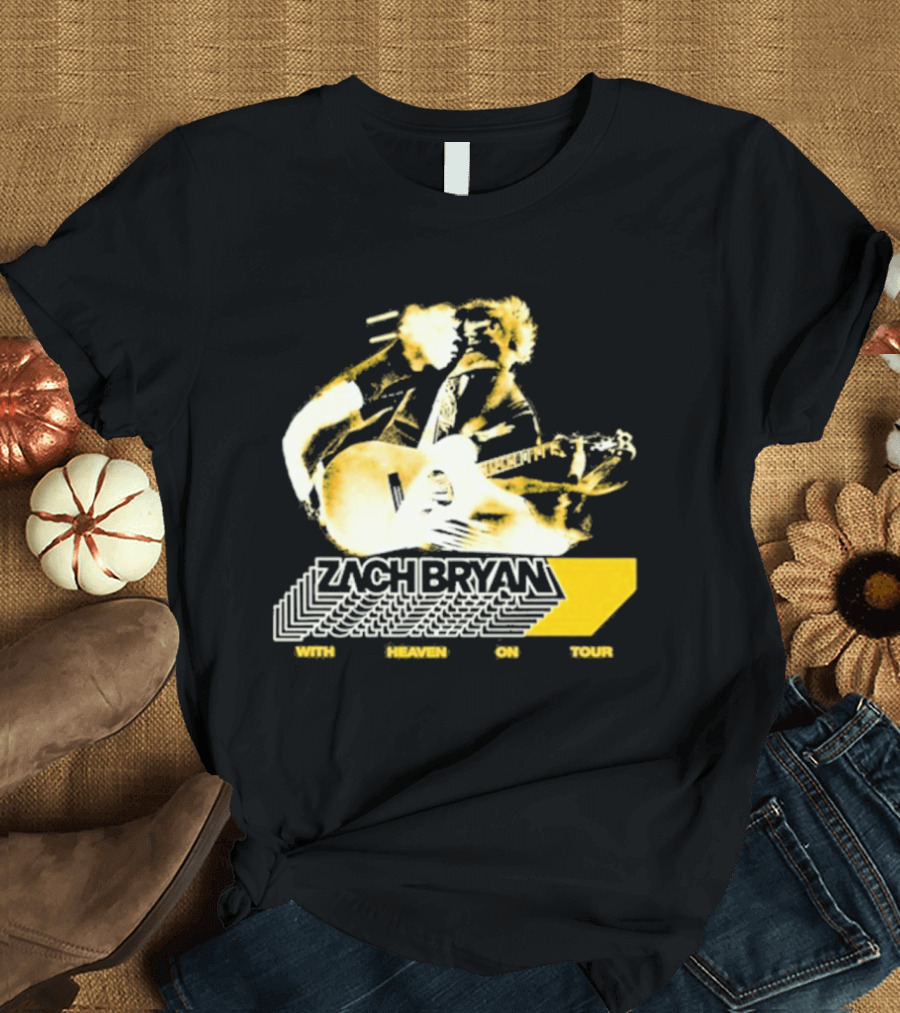 Zach Bryan With Heaven On Tour Sep 18 2026 The Woodlands Dover DE T-Shirt