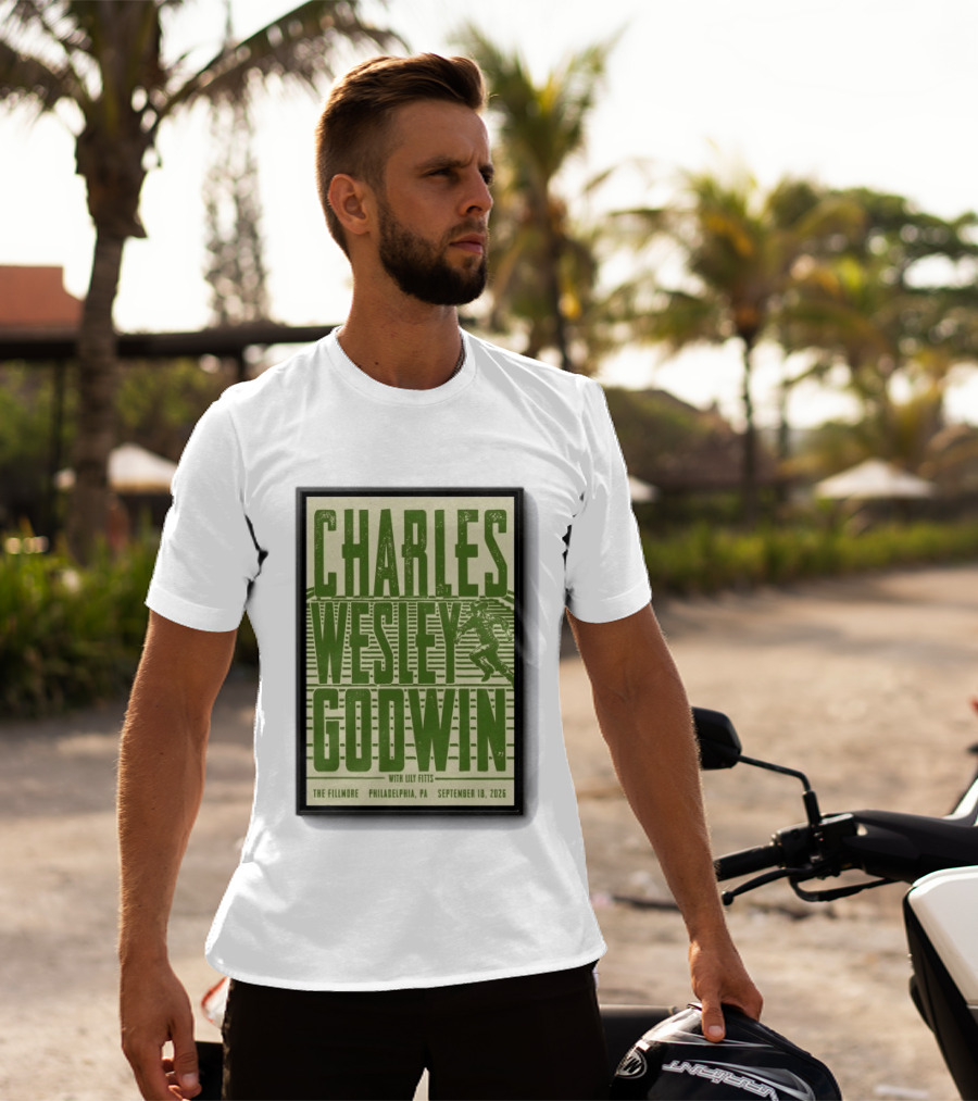 Charles Wesley Godwin The Fillmore Philadelphia PA September 18 2026 T-Shirt