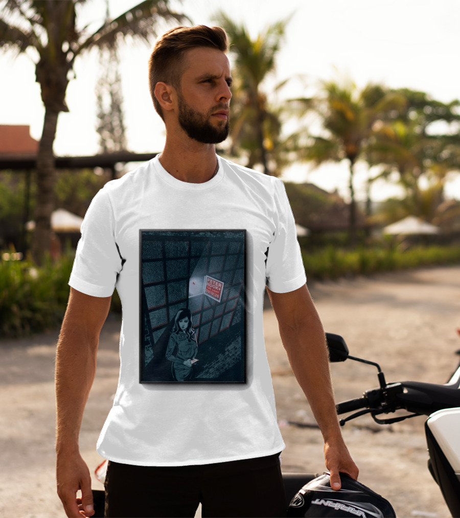 Peter Hook And The Light 9 18 2026 Del Mar CA Tour Woman In Dress Guard غرفة المراقبة T-Shirt