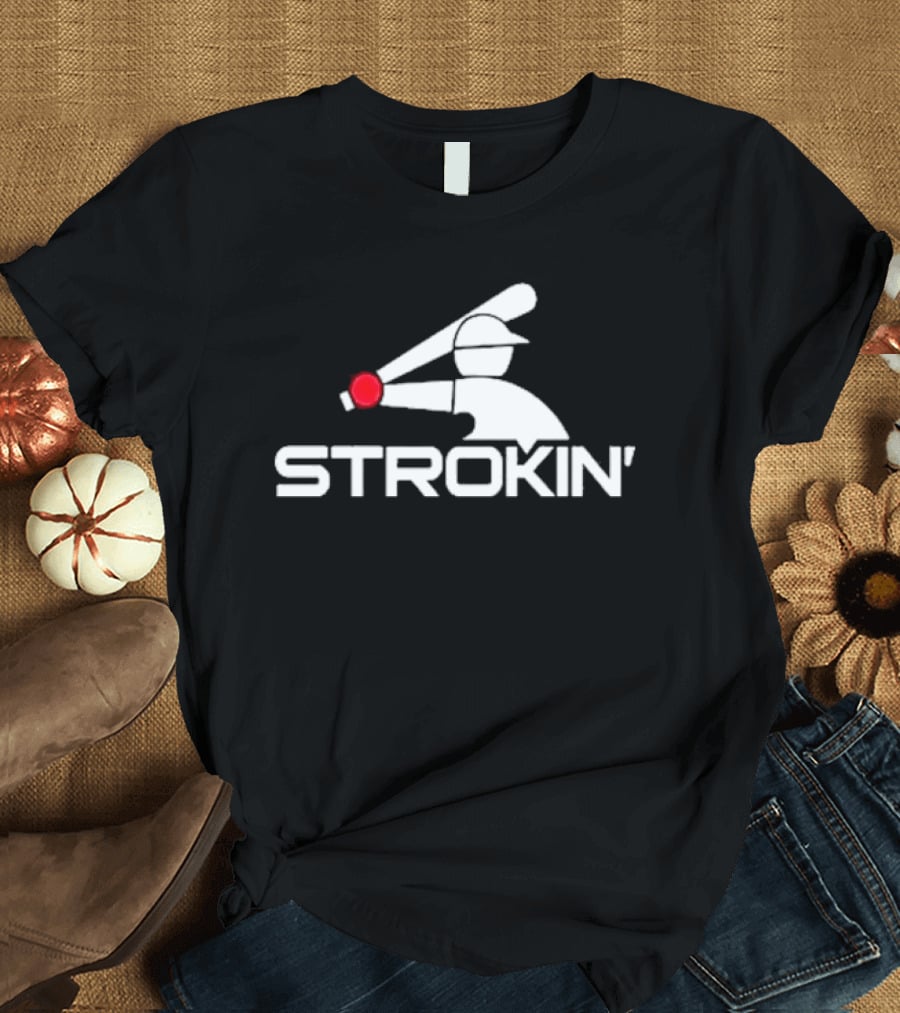 Chicago White Sox Strokin' Baseball T-Shirt