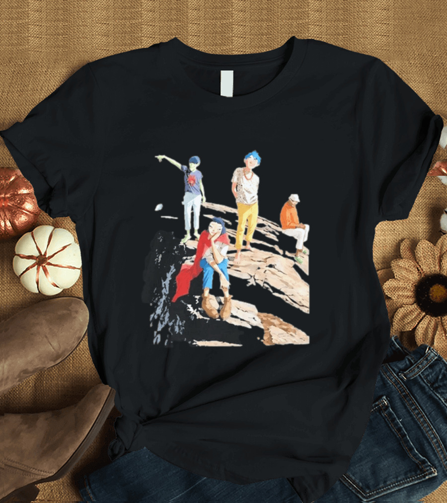 Gorillaz The Mountain Tour September 23 2026 Spectrum Center Charlotte North Carolina Band Members T-Shirt