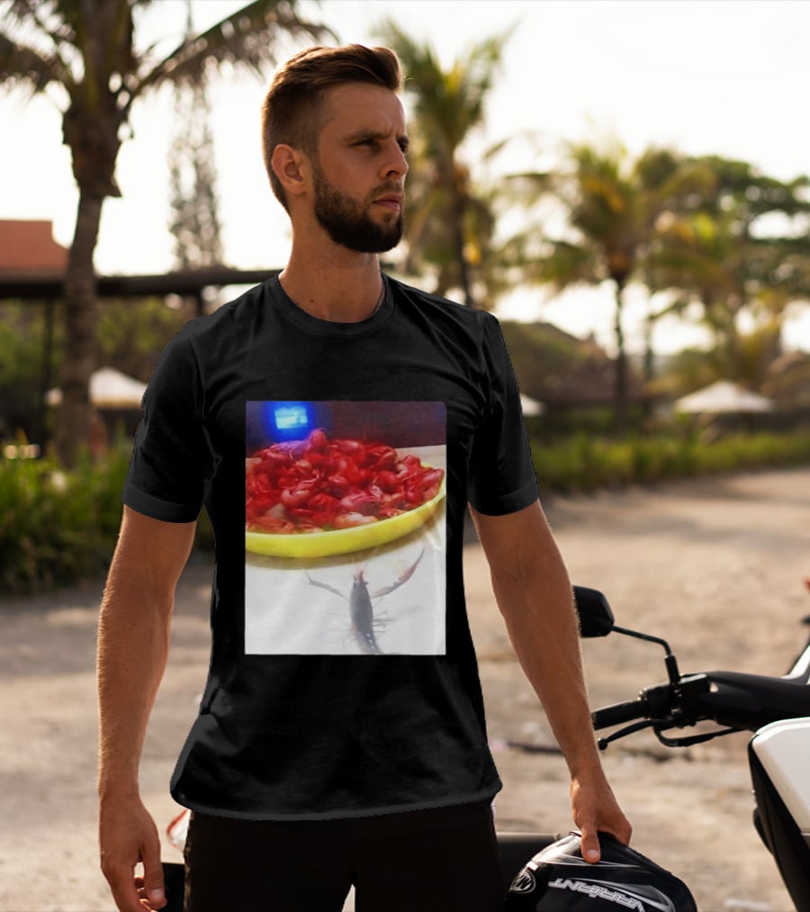 Sad Shrimp Meme T-Shirt