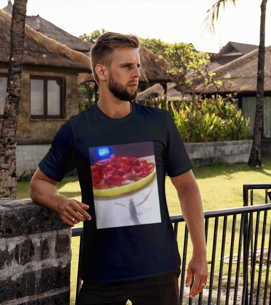 Sad Shrimp Meme T-Shirt