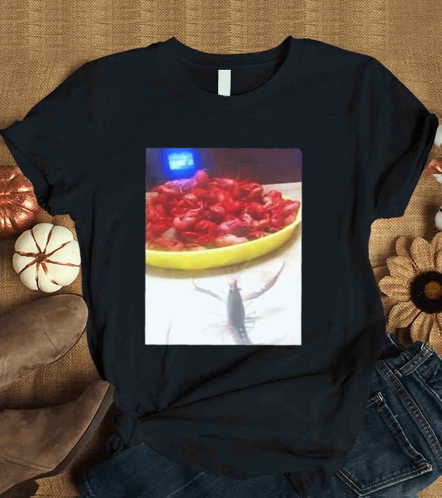 Sad Shrimp Meme T-Shirt