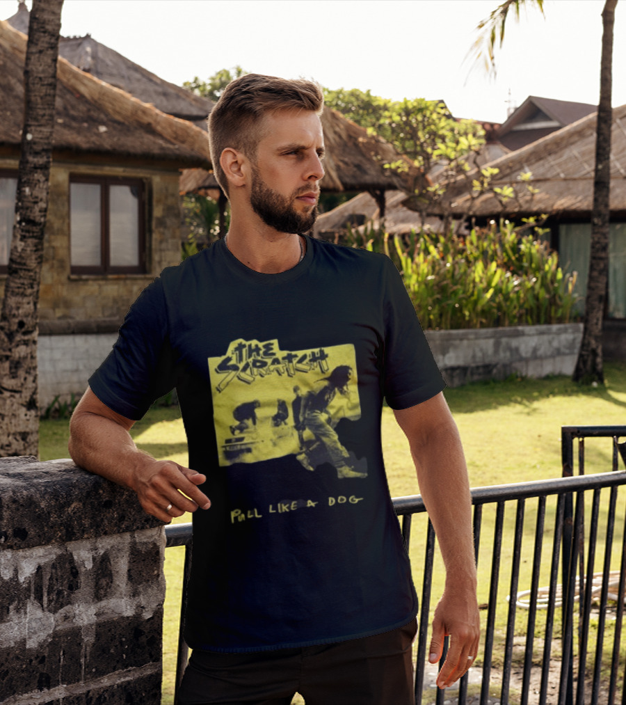 The Scratch Pull Like A Dog Grunge Style Vintage Band T-Shirt