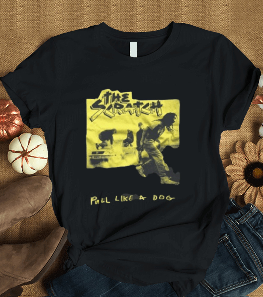 The Scratch Pull Like A Dog Grunge Style Vintage Band T-Shirt