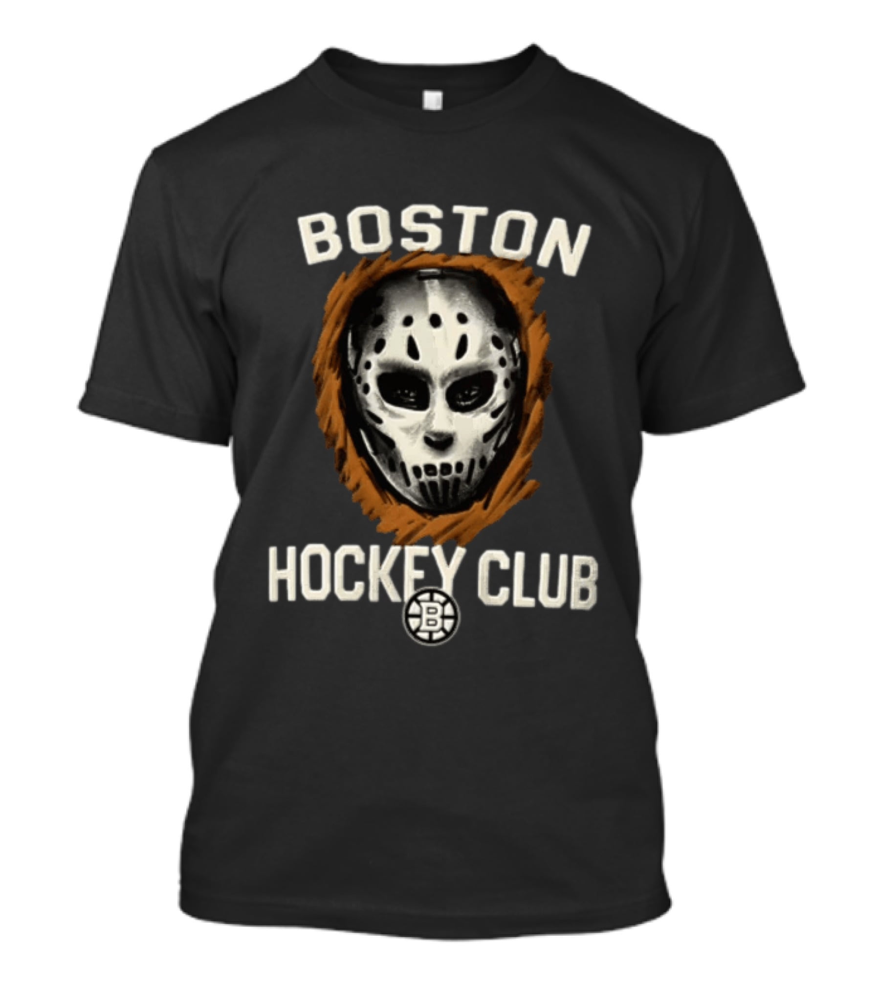 Boston Hockey Club Mask Bruins Foundation T-Shirt