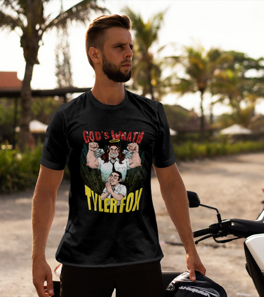 God's Wraith Tyler Fox Cartoon Animation T-Shirt