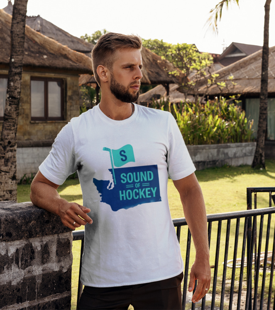 Seattle Kraken Sound Of Hockey State Flag S T-Shirt