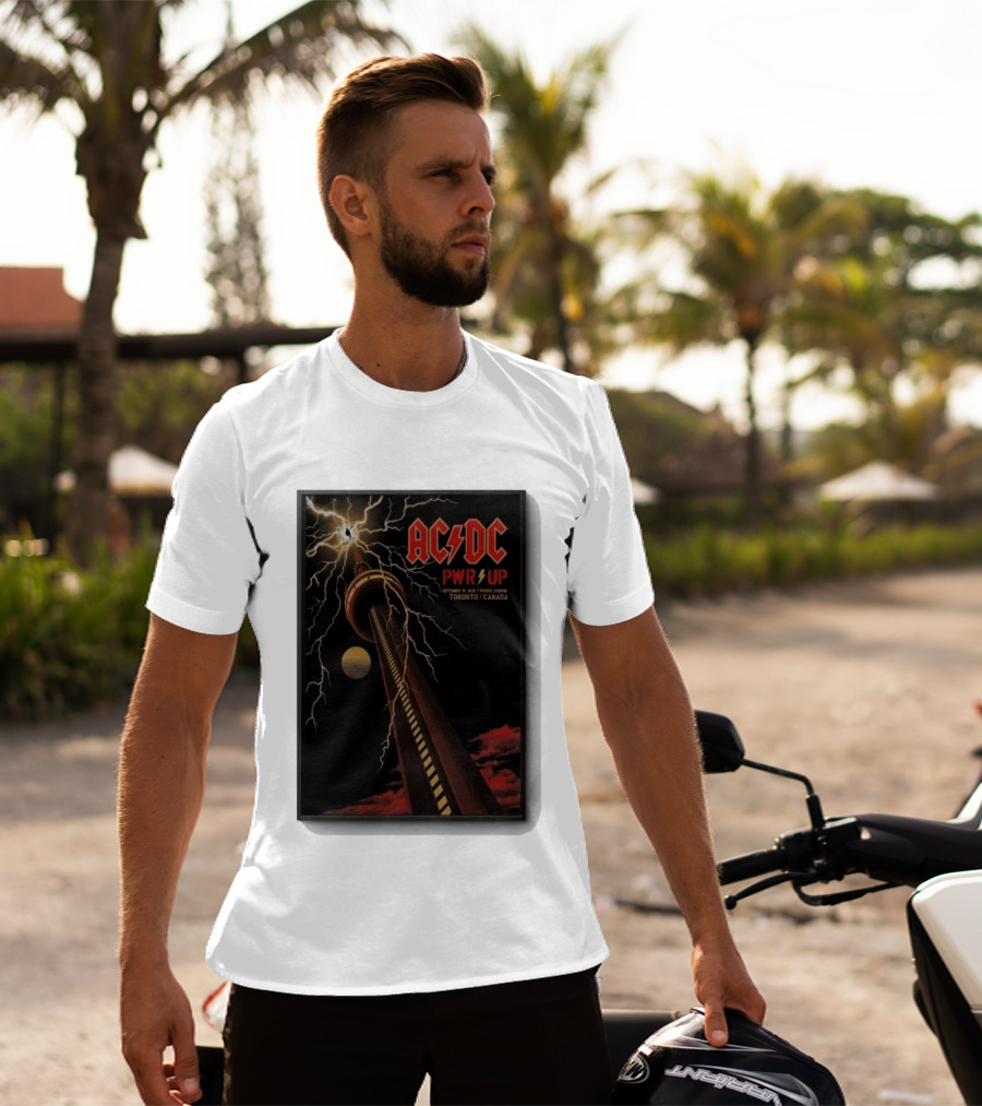 AC DC PWR UP Toronto Canada 2026 Rogers Stadium Concert T-Shirt