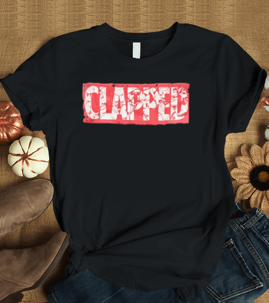 Clappedmob Raw Cut Halloween Horror Characters T-Shirt