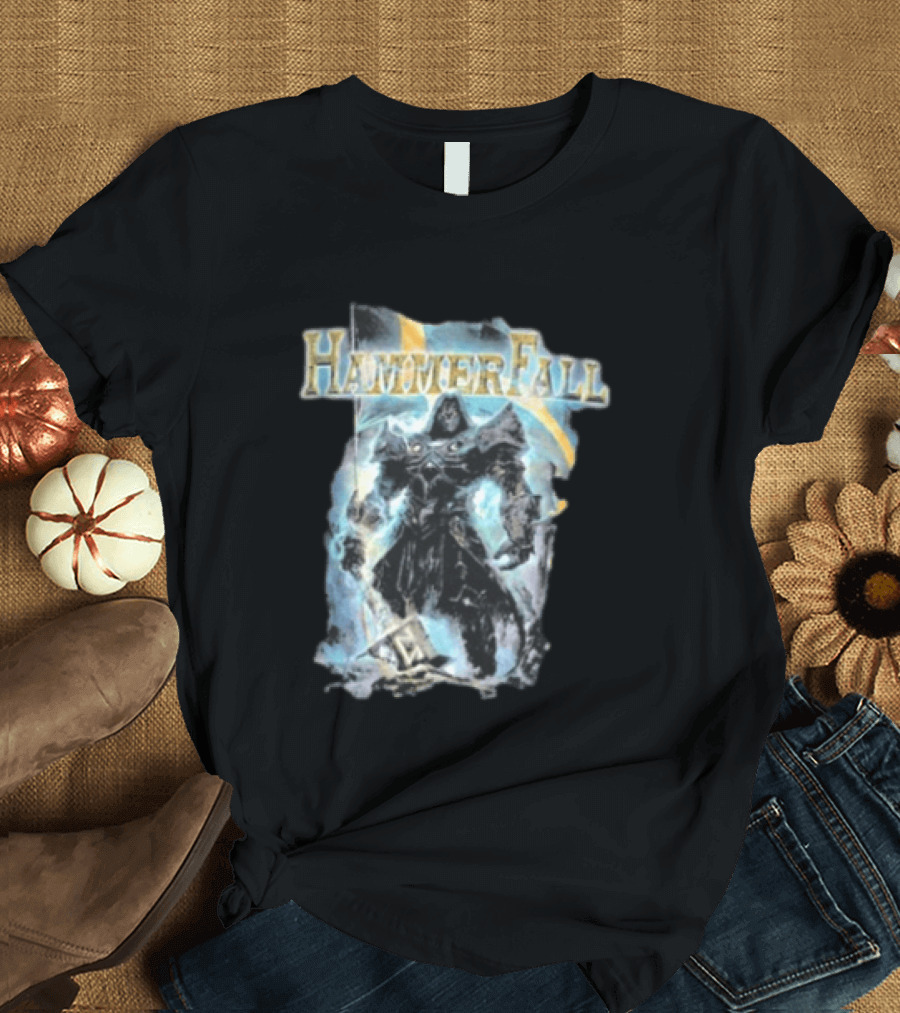 HammerFall Hope Is Reborn When All Else Is Forlorn Warrior T-Shirt