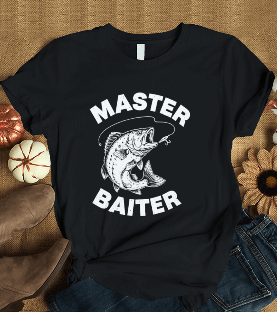 Master Baiter Fishing Hook Fish T-Shirt