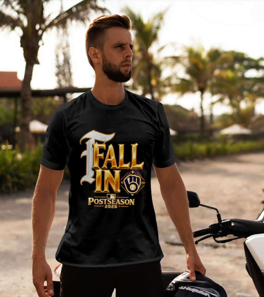 Milwaukee Brewers Fall In Postseason 2026 MLB T-Shirt