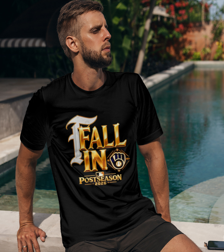 Milwaukee Brewers Fall In Postseason 2026 MLB T-Shirt