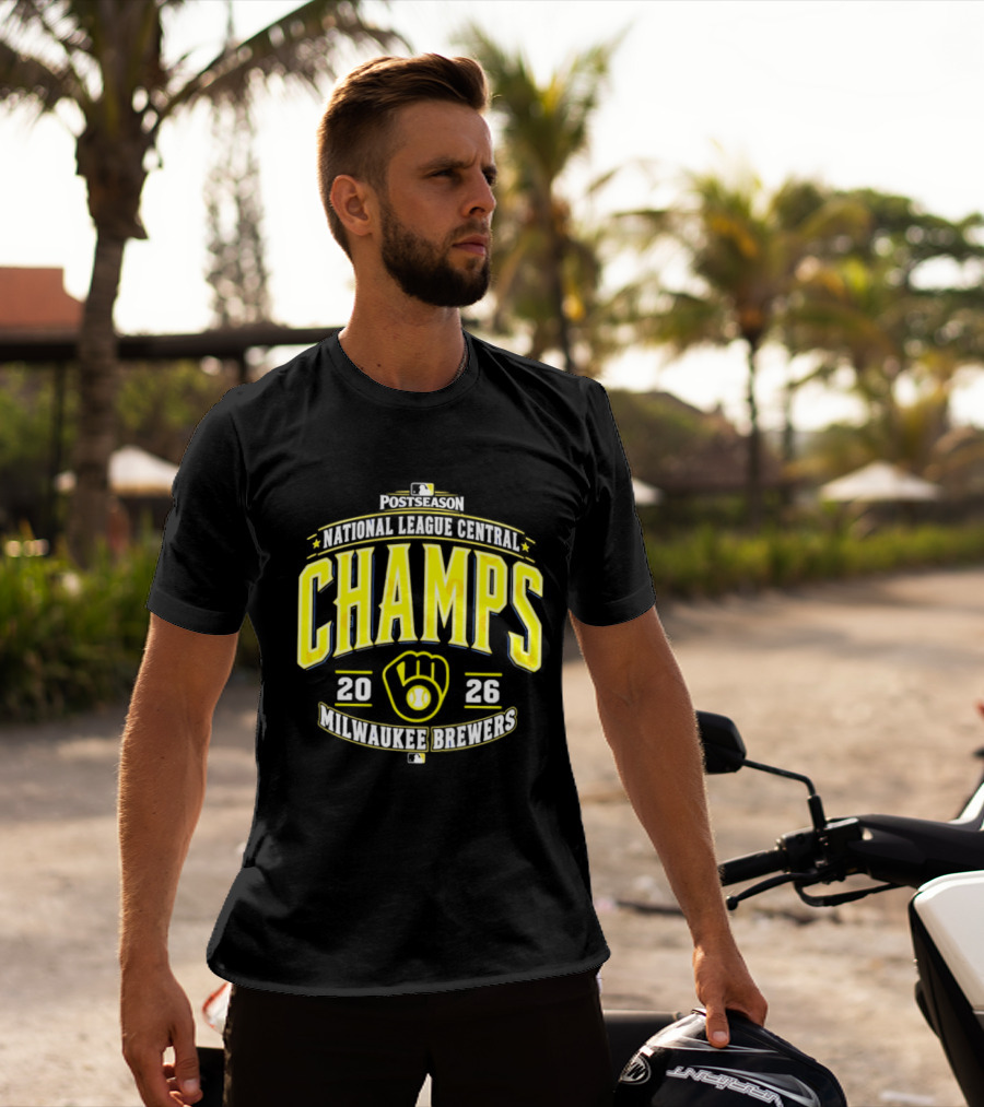 Milwaukee Brewers National League Central Champs 2026 T-Shirt