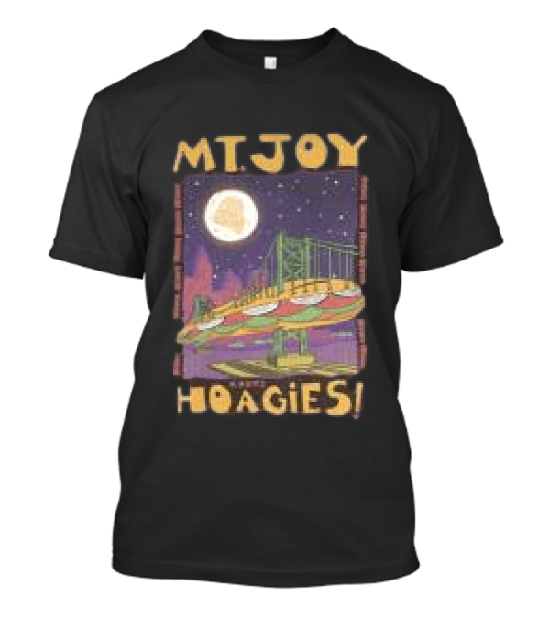 Mt Joy Hoagies Moonlit Night Bridge T-Shirt