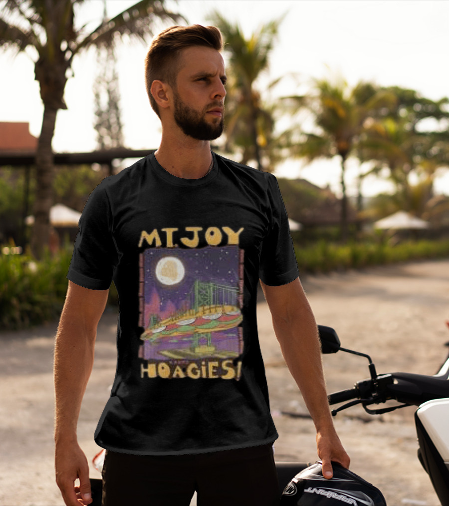 Mt Joy Hoagies Moonlit Night Bridge T-Shirt