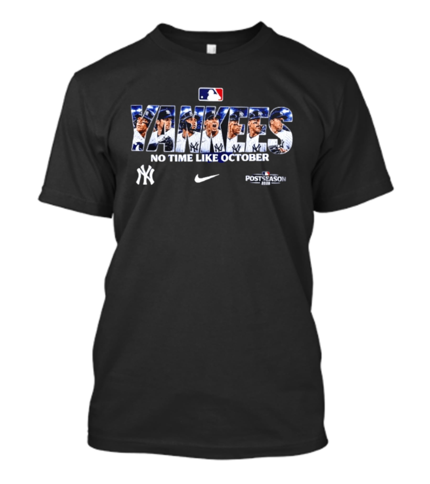 Yankees No Time Like October 2026 Postseason Legend T-Shirt