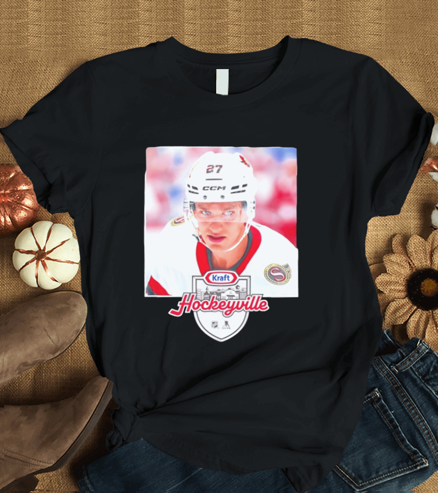 Ottawa Senators 27 Kraft Hockeyville CCM T-Shirt