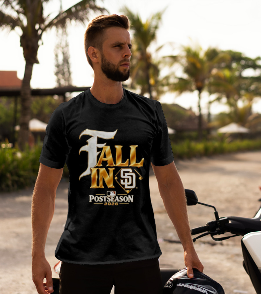 San Diego Padres Fall In SD Postseason 2026 MLB T-Shirt