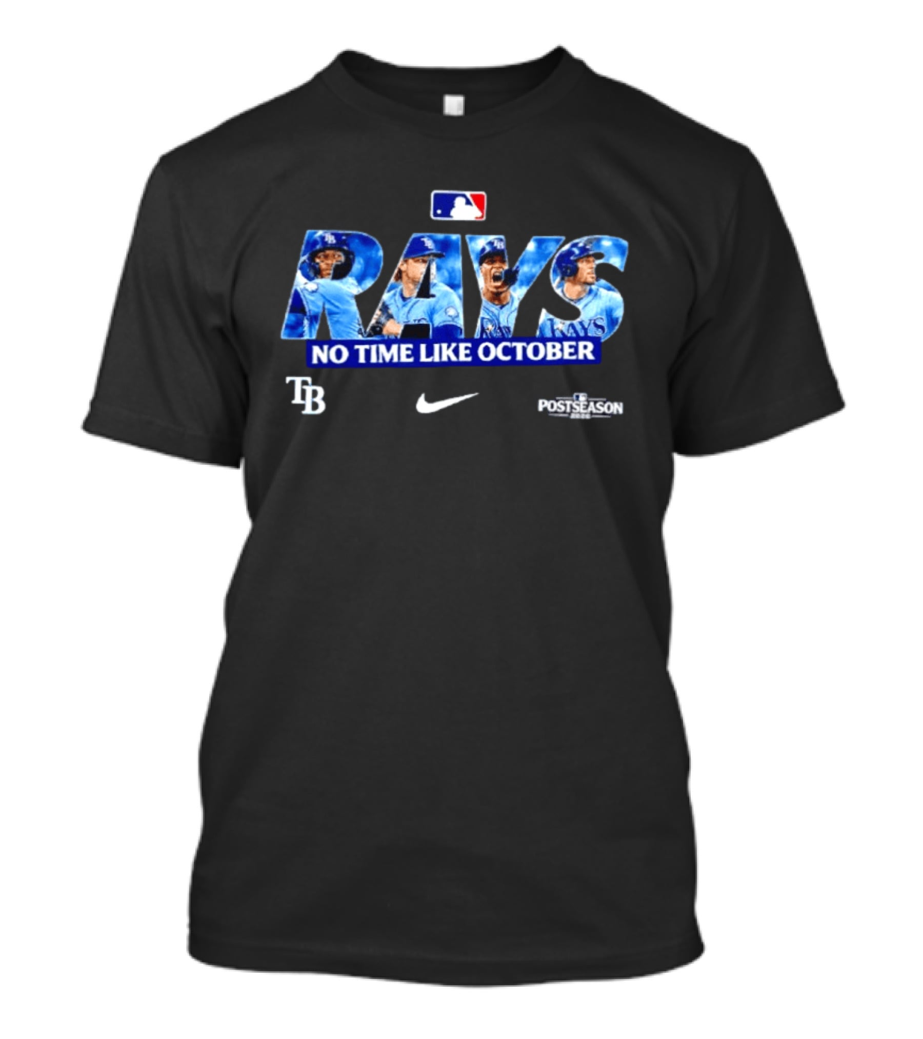 Tampa Bay Rays No Time Like October 2026 Postseason Collection MLB Nike T-Shirt