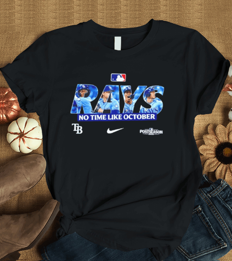 Tampa Bay Rays No Time Like October 2026 Postseason Collection MLB Nike T-Shirt