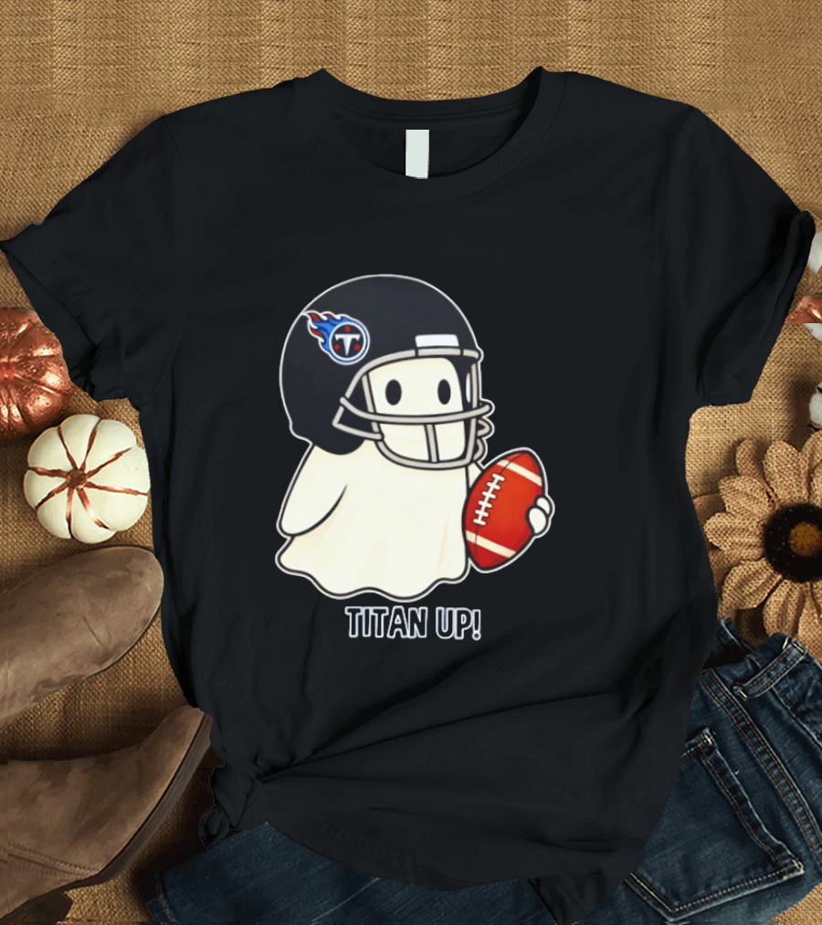 Tennessee Titans Ghost Halloween Titan Up 2026 Football Team Fan Gear T-Shirt