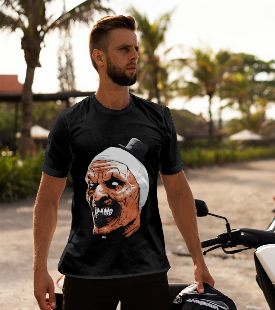 Clown Horror Halloween Mask 2026 T-Shirt