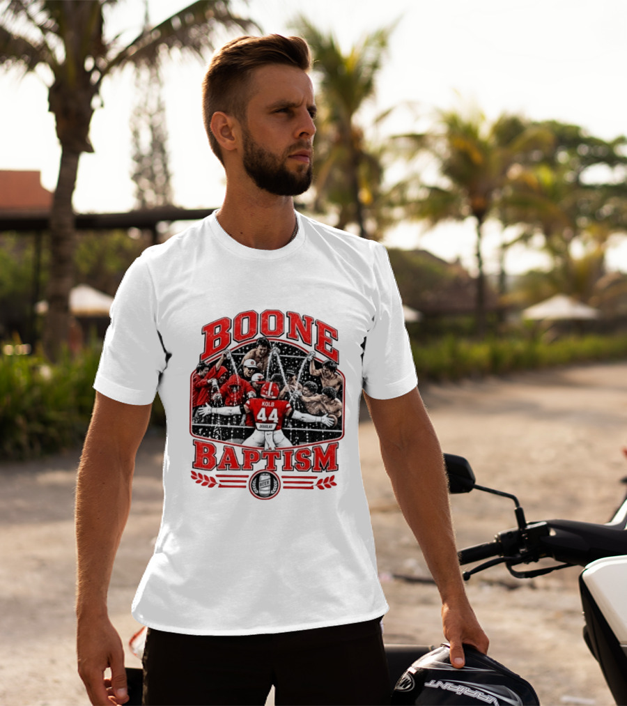 Oklahoma State Cowboys Boone Baptism Kolb 44 Football Celebration Team Spirit T-Shirt