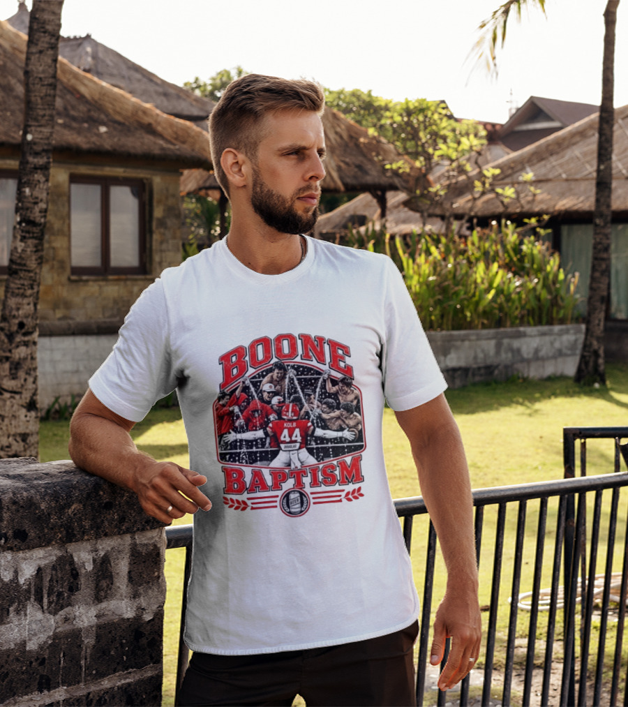 Oklahoma State Cowboys Boone Baptism Kolb 44 Football Celebration Team Spirit T-Shirt