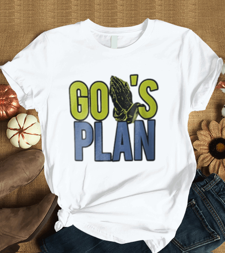 GO'S PLAN Praying Hands T-Shirt