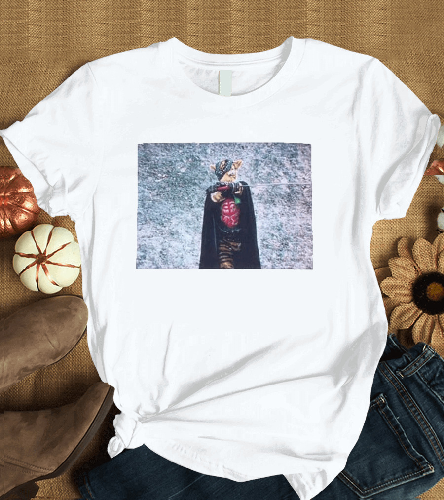 Medicom Toy Mle Kaiketsu Lion Maru Tiger Joe Sword Wielding T-Shirt