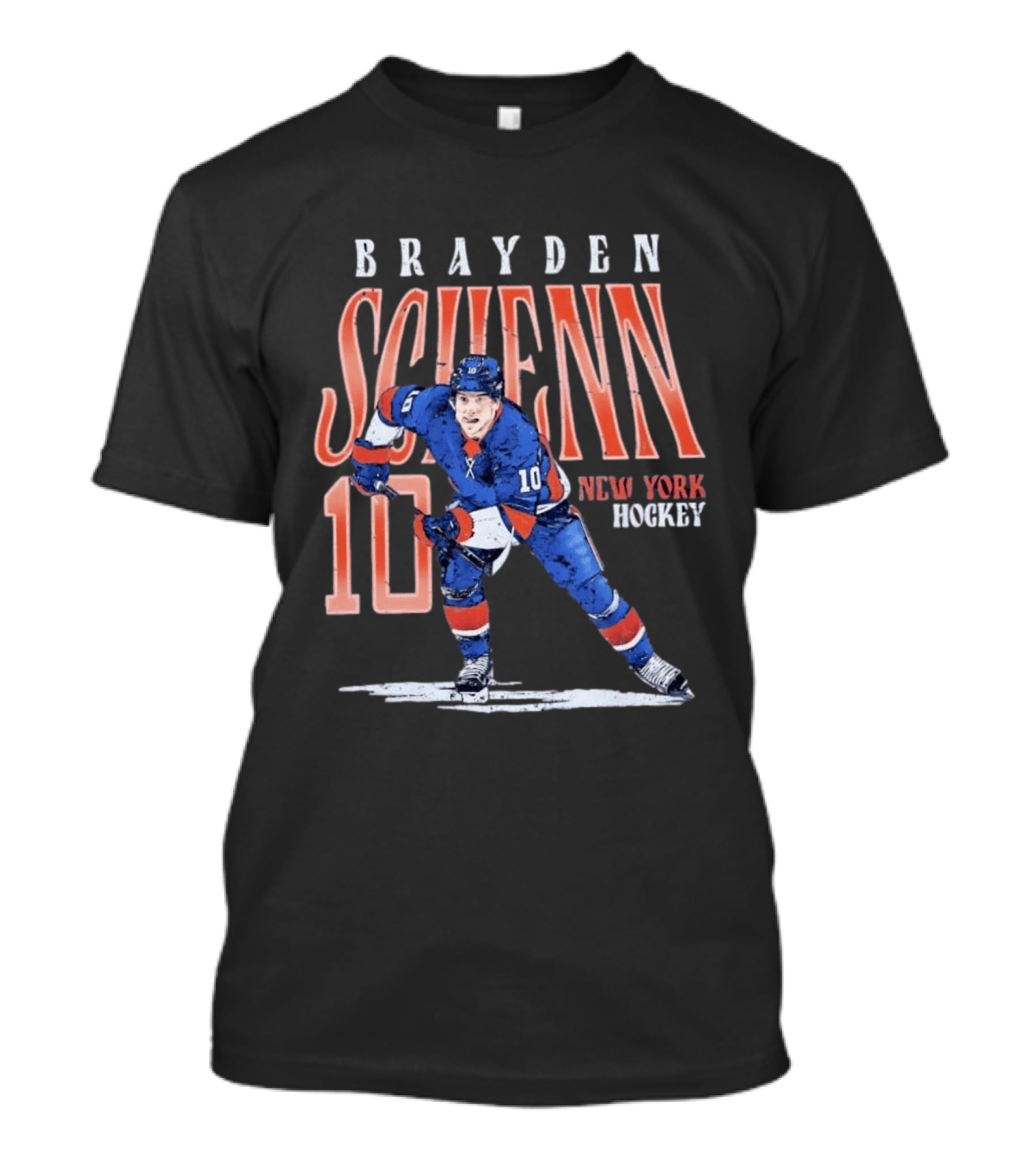 Brayden Schenn 10 New York Hockey Player Fan Gear T-Shirt