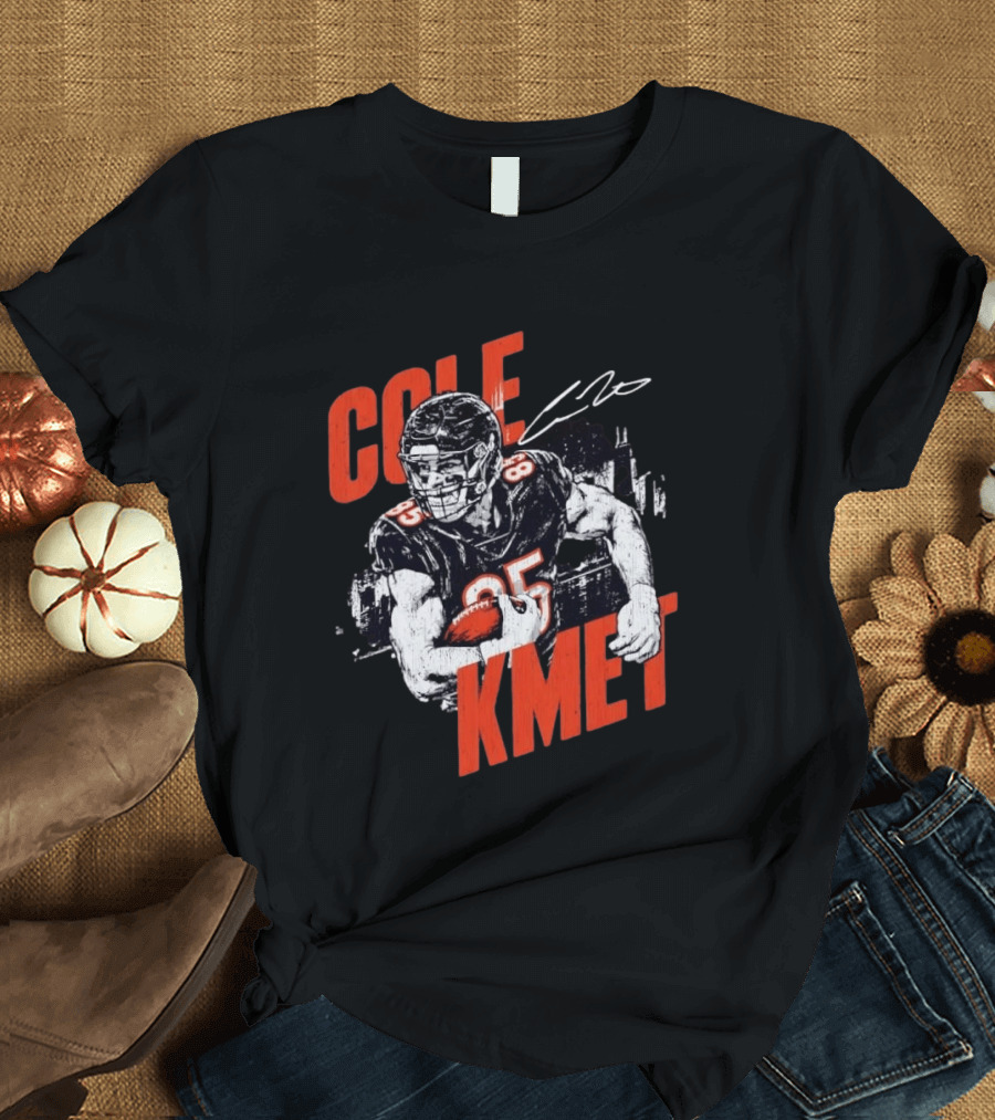 Cole Kmet Chicago Bears Football Iconic Number 85 Sports T-Shirt