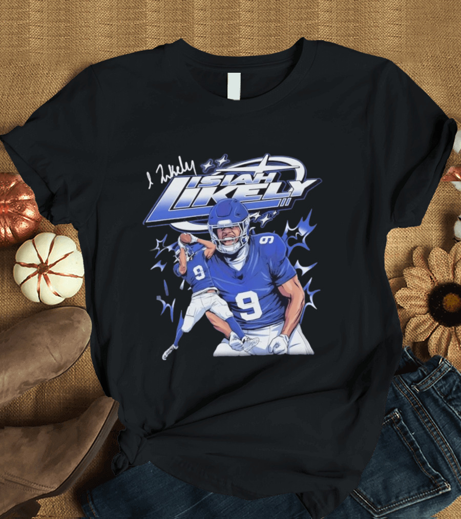Isiah Likely No 9 Football New York Giants Future Star T-Shirt