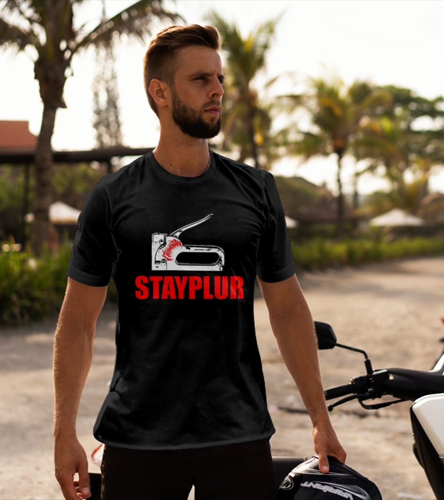 Firehouse666 Stayplur Stapler T-Shirt