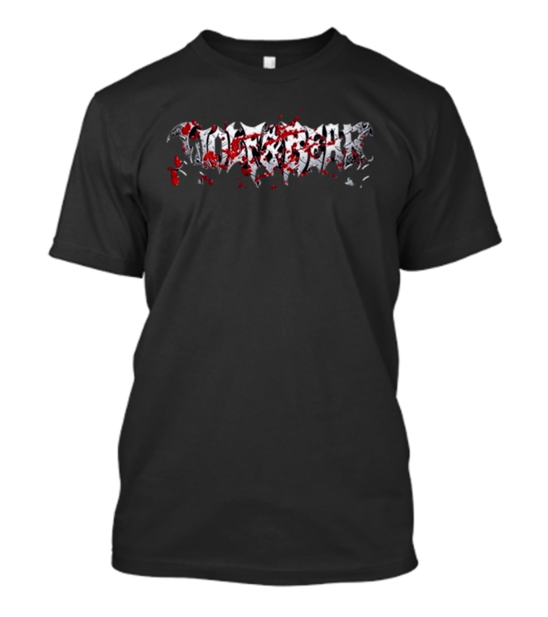 Wolfbear Steel Blood Splatter T-Shirt