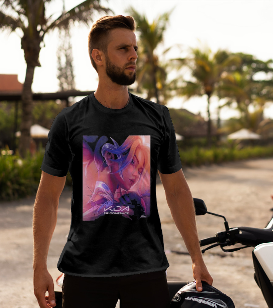 Akali KDA The Comeback Arcane League Of Legends Nikkotari T-Shirt
