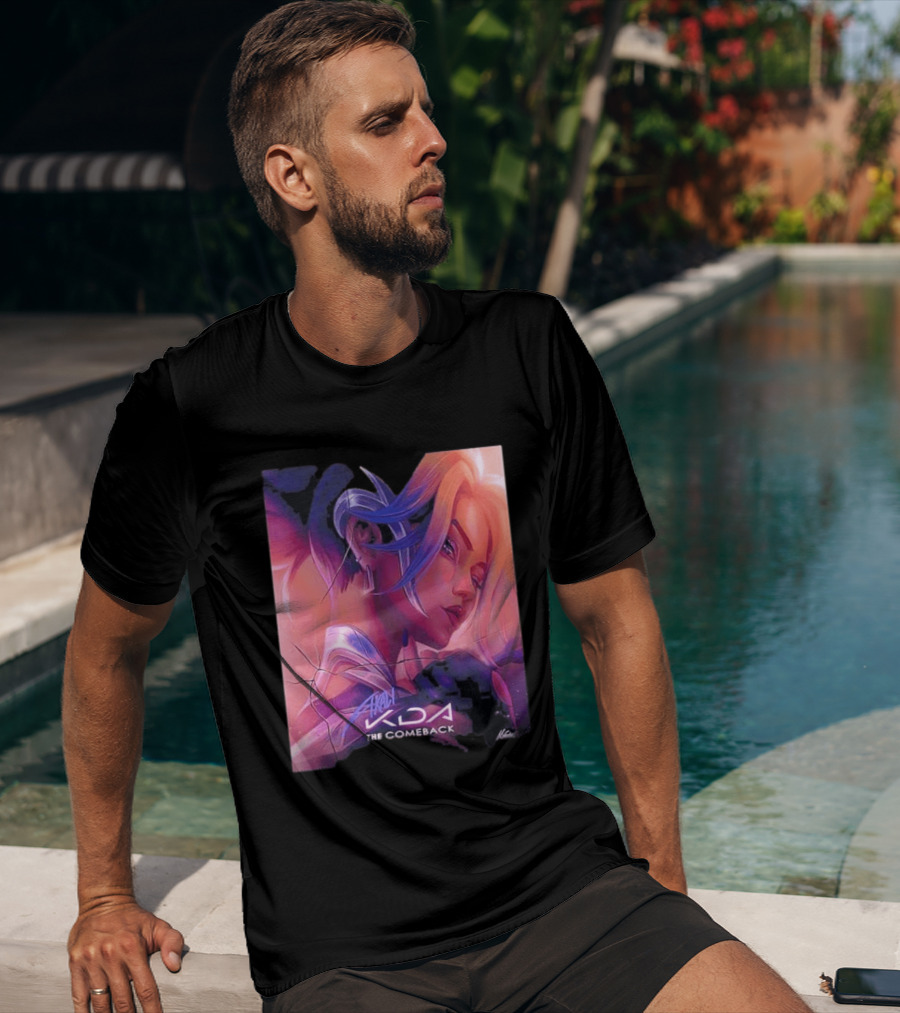 Akali KDA The Comeback Arcane League Of Legends Nikkotari T-Shirt