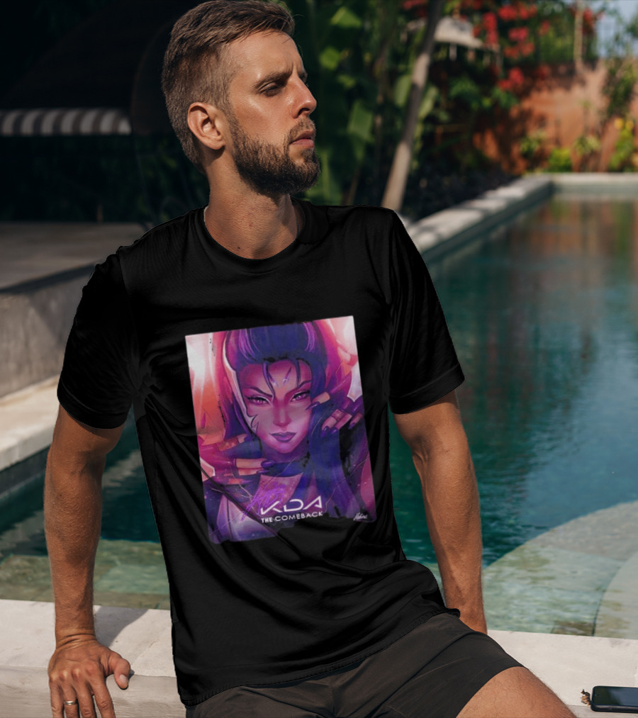 Kaisa KDA The Comeback Arcane League Of Legends By Nikkotari T-Shirt