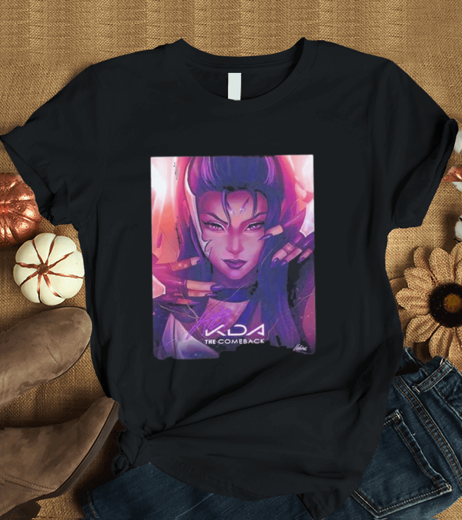 Kaisa KDA The Comeback Arcane League Of Legends By Nikkotari T-Shirt