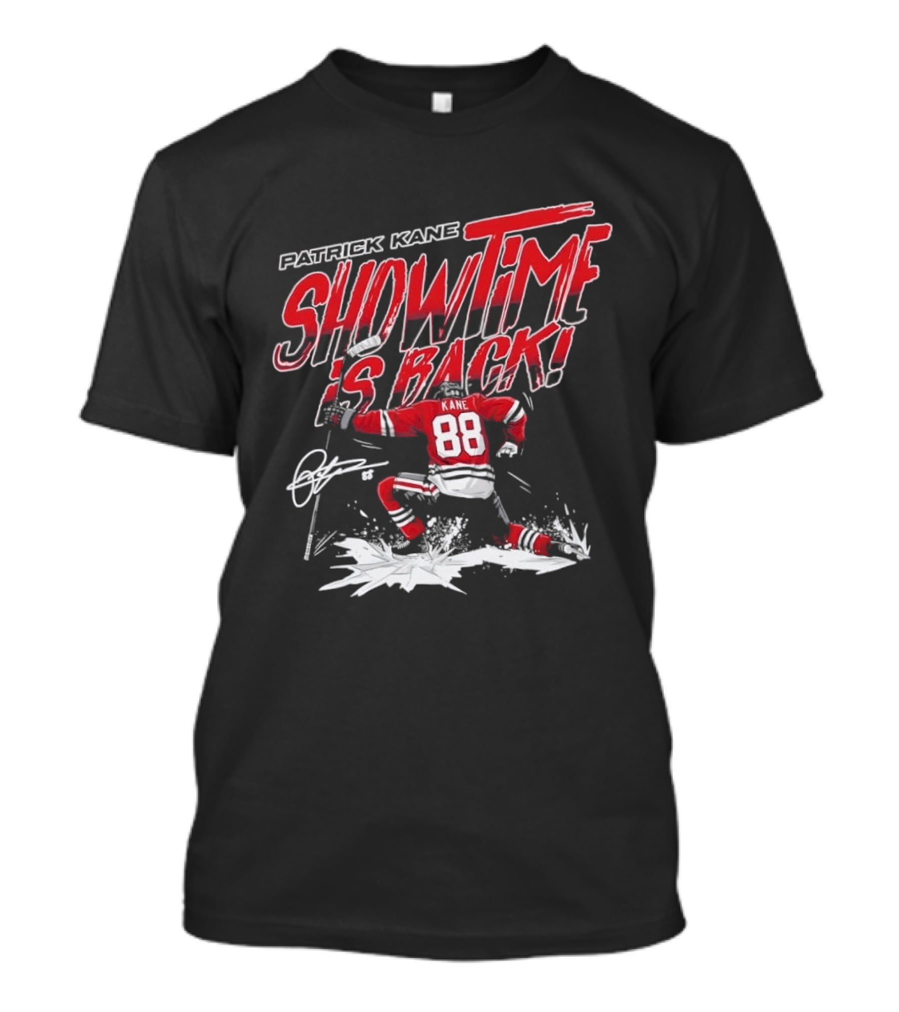Patrick Kane Showtime Is Back Chicago Blackhawks 88 Hockey T-Shirt