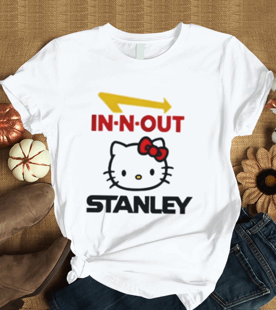 In N Out Hello Kitty Stanley Collaboration T-Shirt