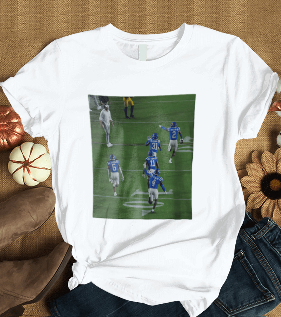 Ole Miss Rebels Aguero Clardy Braxton K Thomas Perkins Football Team Action Scene T-Shirt