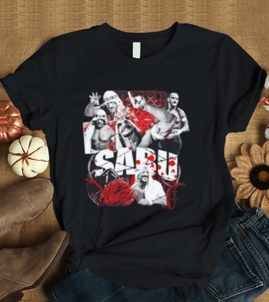 Sabu Homicidal Suicidal Genocidal Wrestling Legend T-Shirt