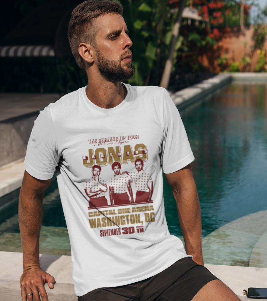 Jonas Brothers Live Tour Capital One Arena Washington DC April 30 T-Shirt
