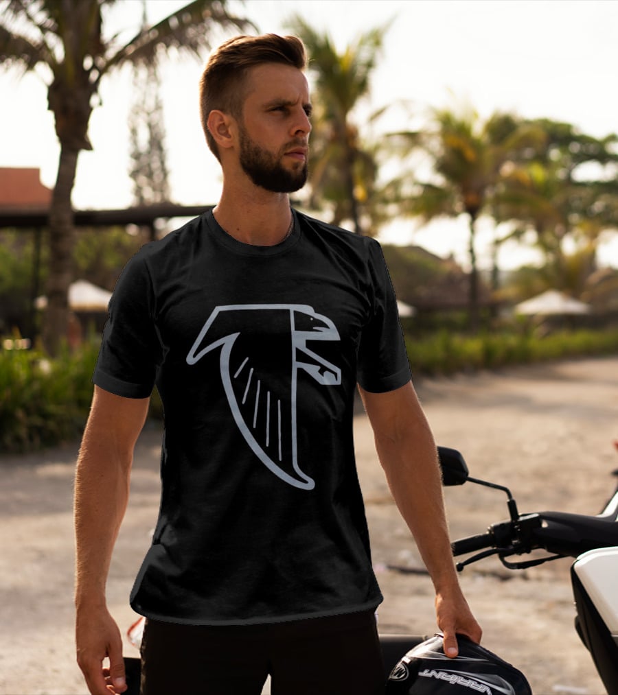 Atlanta Falcons '90 Blackout T-Shirt