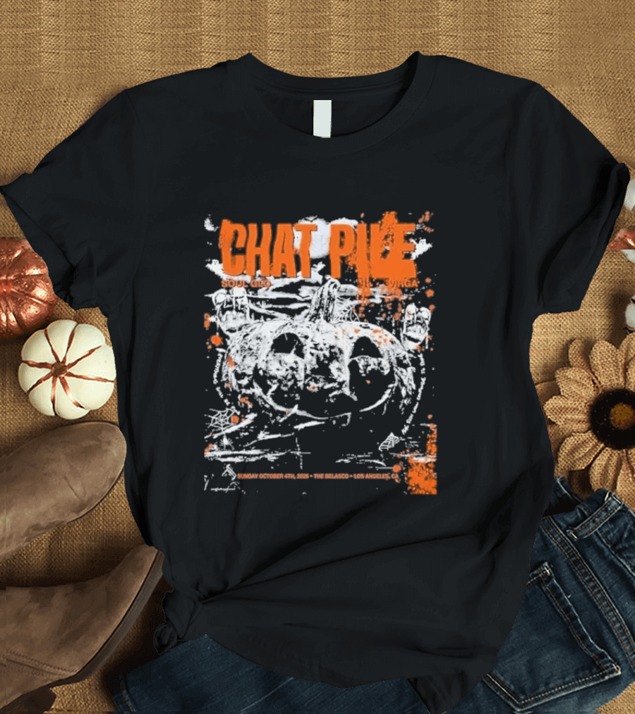Chat Pile Event October 4 2026 The Belasco Los Angeles CA Sonic Gig T-Shirt