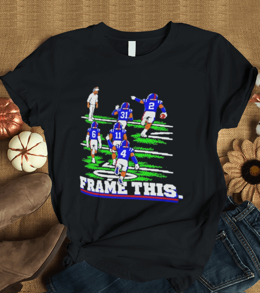 Ole Miss Rebels Lane Kiffin LSU Tigers Frame This Pixel Football Moment T-Shirt
